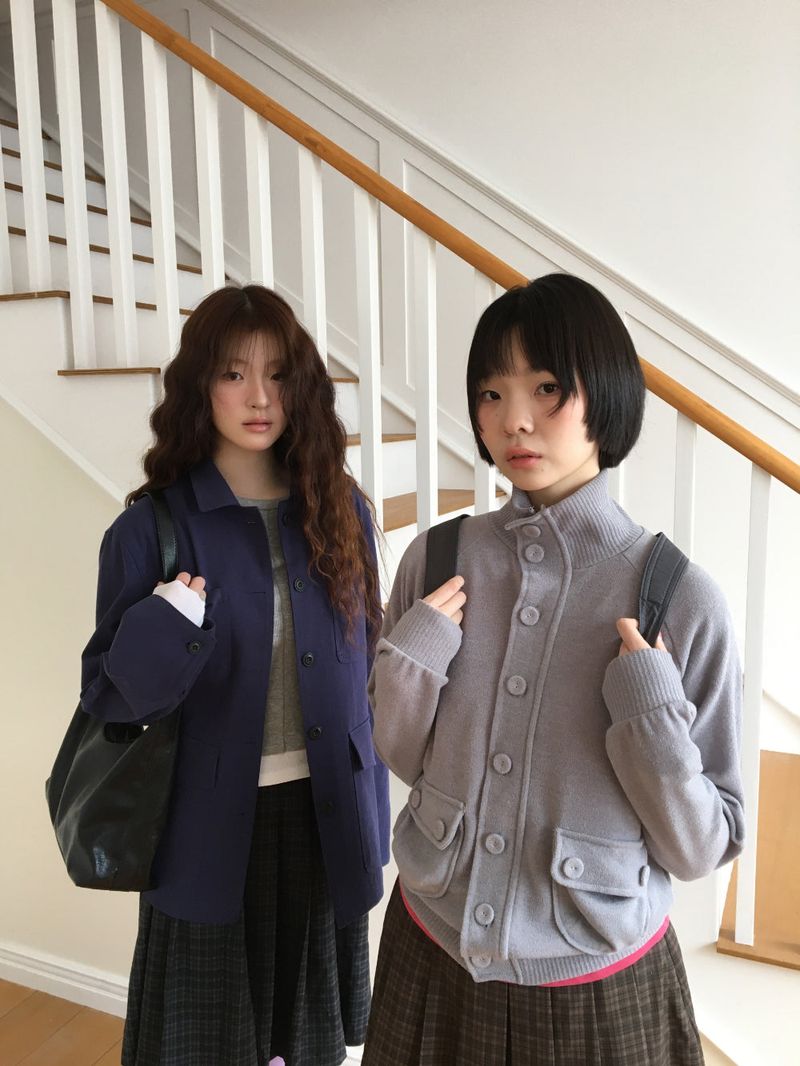 Venue Single Cotton Field Jacket (2color)