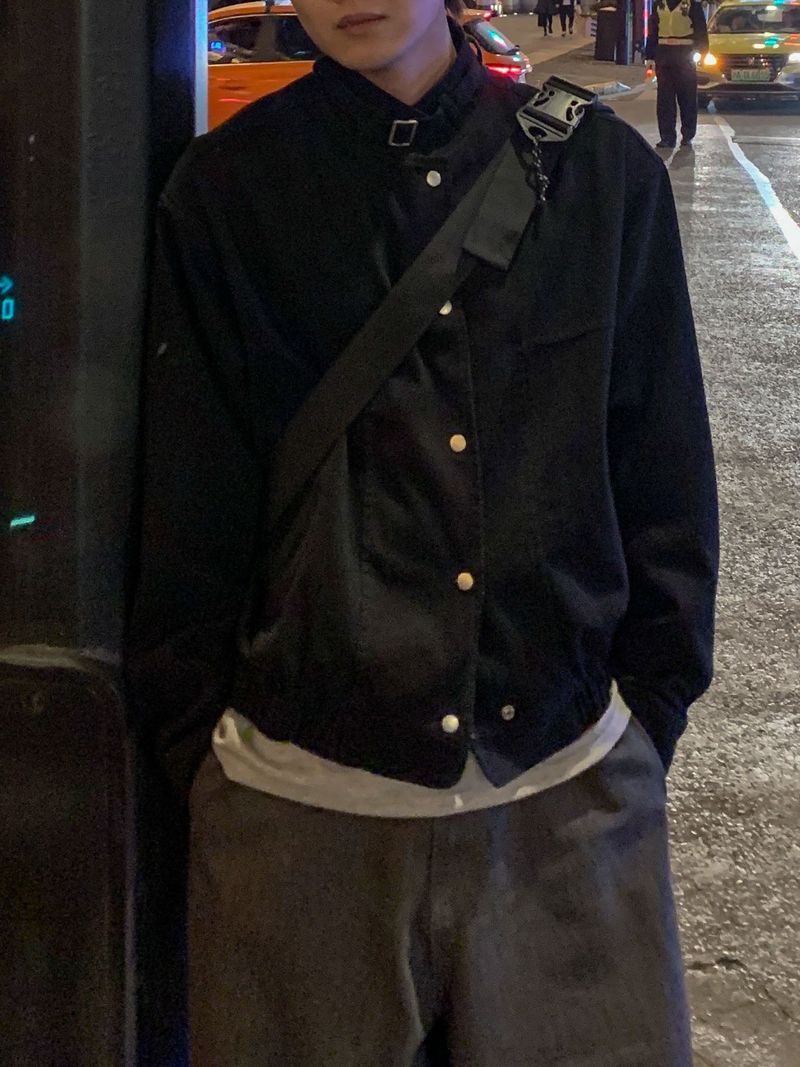  80's snap hunting jacket