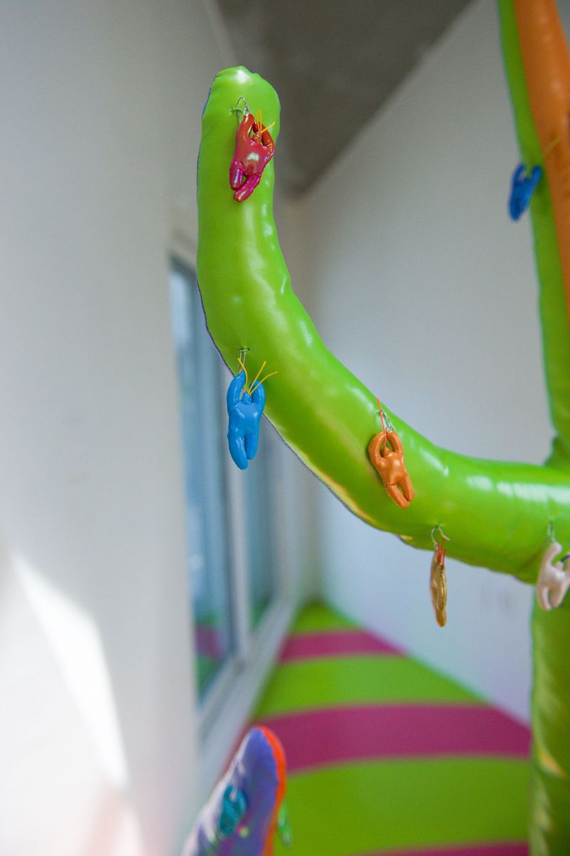 Amo Earring - bubble pink