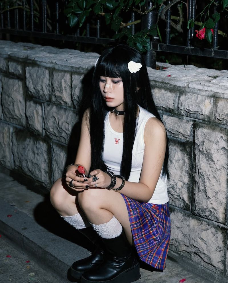 Horse sleeveless T (White)