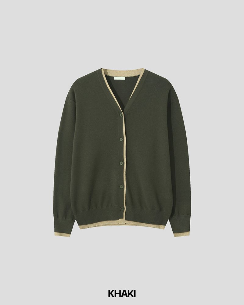 Wear Layered V-neck Cardigan
