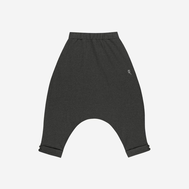 Capri Baggy Pants / Charcoal