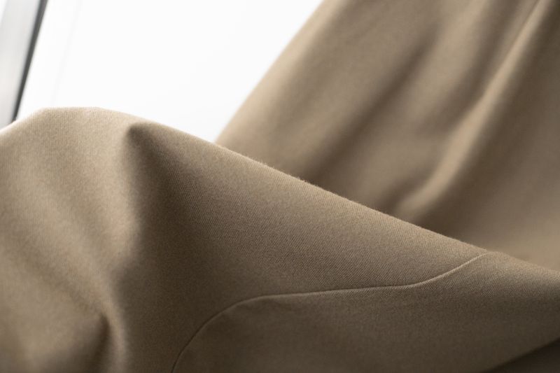 Wrap pleats skirts (Brown)