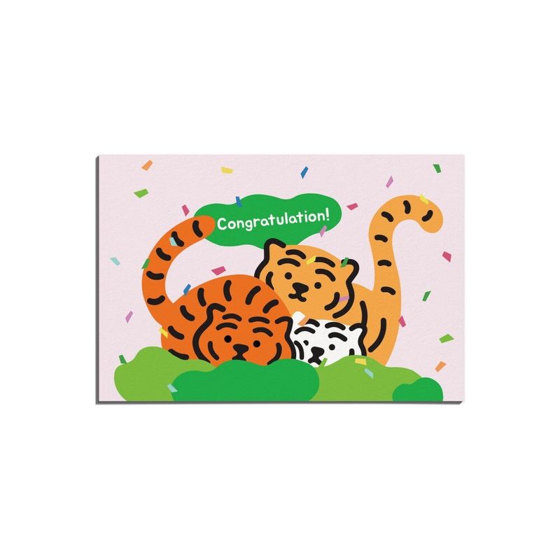 MUZIKTIGER（ムジークタイガー）の「コングラチュレーションタイガーポストカード（スマホグッズ/小物）」