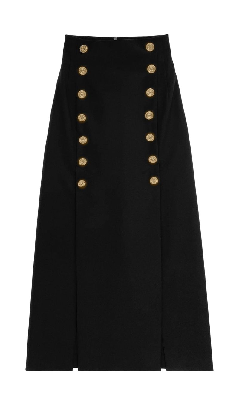 Button skirt
