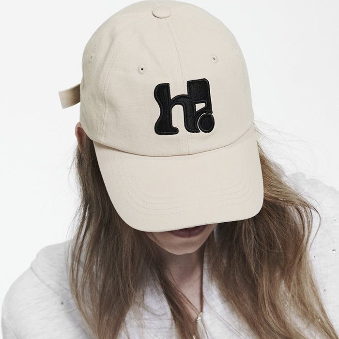 Holy Symbol Big Logo Ball cap_LIGHT BEGIE