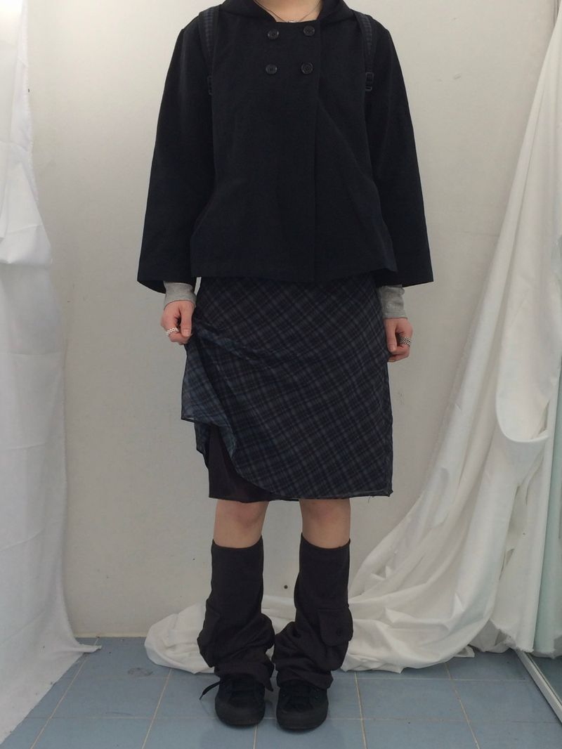 Modern Double A-Fit Short Coat