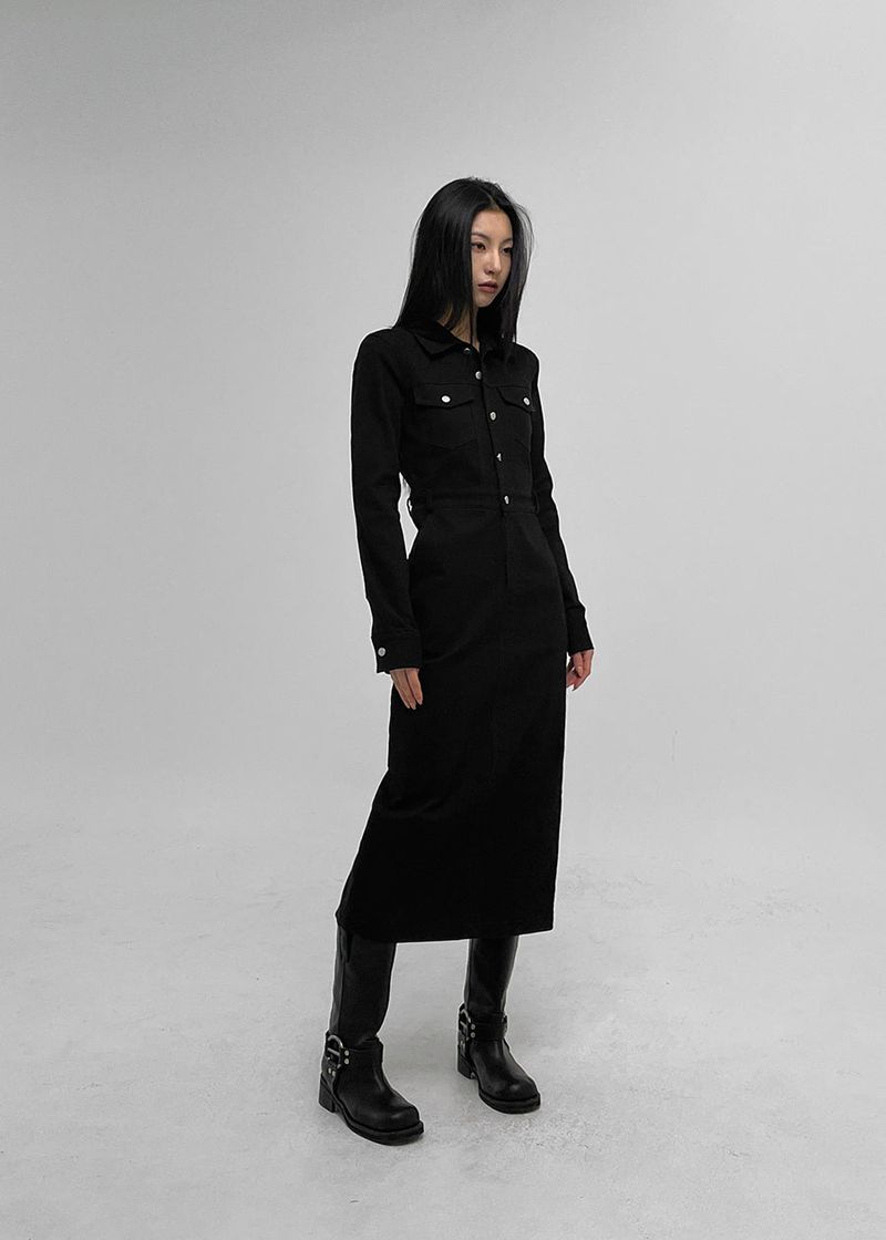 [MADE] Musel Slim Button One Piece