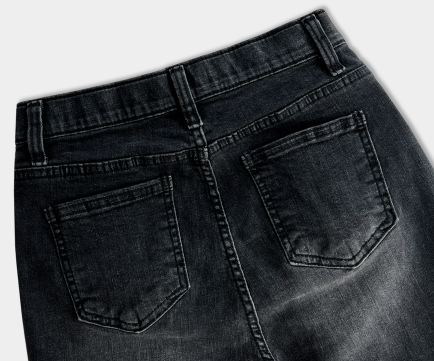 Lukain 3003 Stretchy Straight Denim / 3 colors