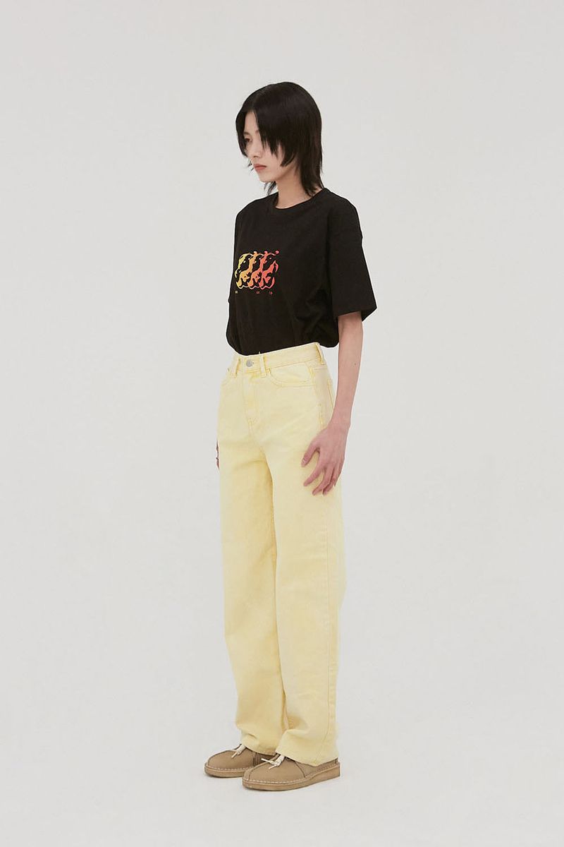 Flame Bear Tee_Black