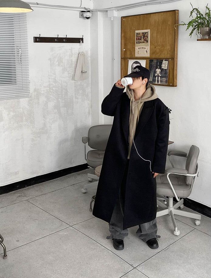 No.0447 wool 20 hidden over COAT