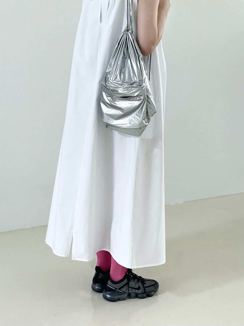 Future silver backpack