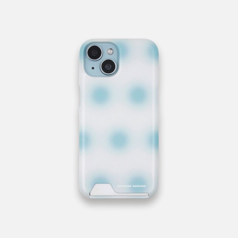 sunvase service(サンベースサービス)の「SUN DOT CASE_BABY BLUE (matte card hard)(Smartphone Accessories)」
