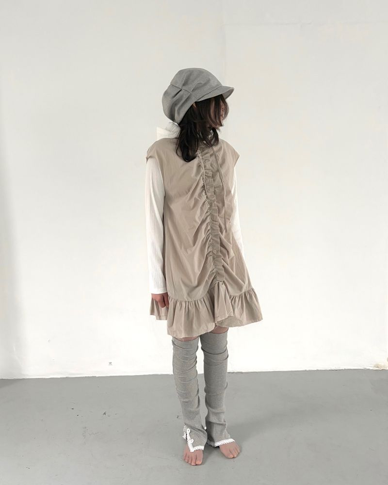 Diagonal Henley Hoodie
