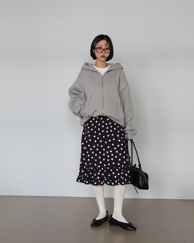 Delight-J（ディライトジェイ）の「Napping Two-Way Daily Hooded Zip-Up（Tops）」