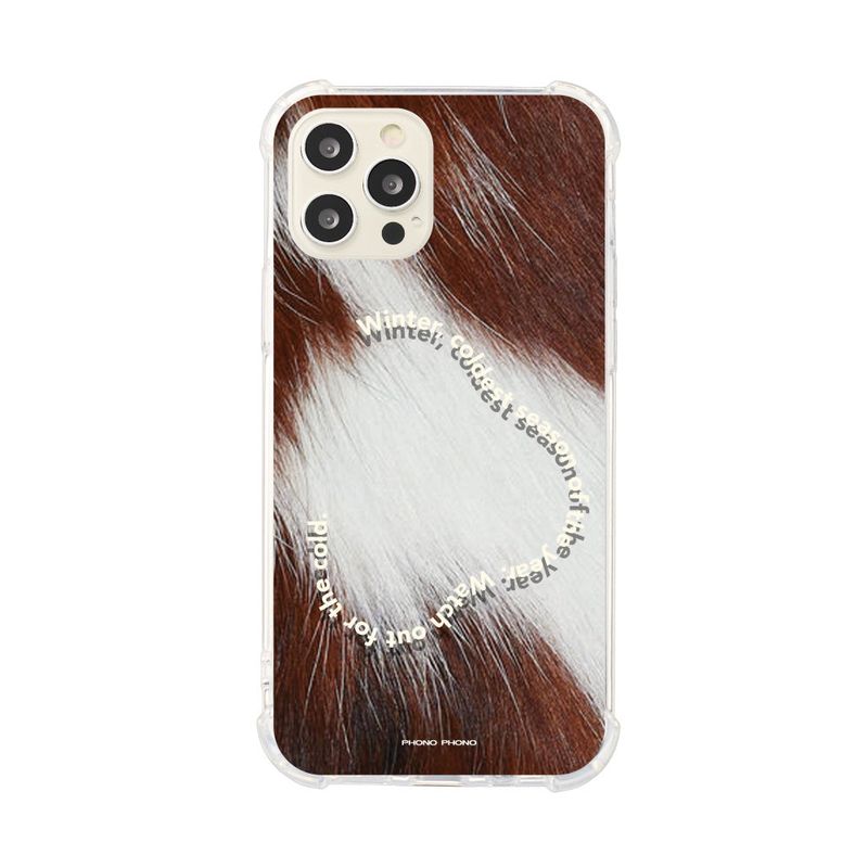 PHONO PHONO(フォノフォノ)の「COCOA FUR CASE (BUMPER)(Hats)」