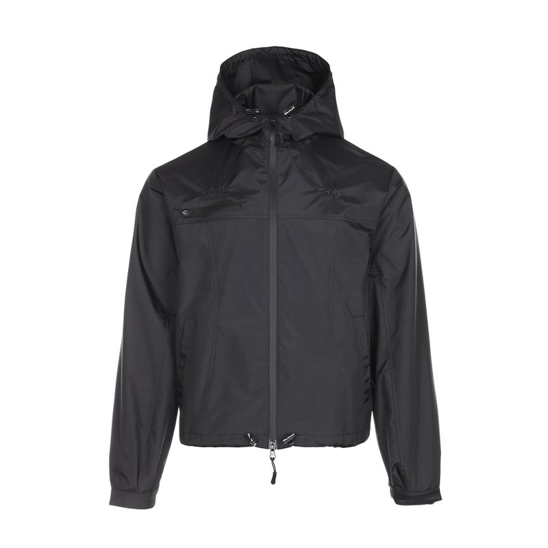 SYMBOL EMBROIDERY WINDBREAKER [BLACK]