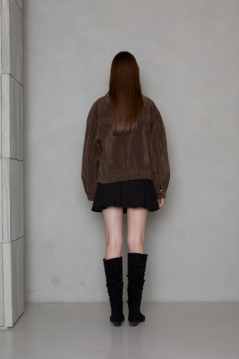 CREEK SYNTHETIC SUEDE JUMPER