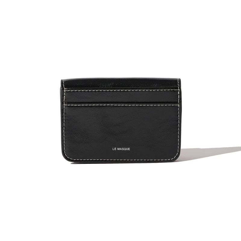 DOT Compact Keyring Card Wallets black