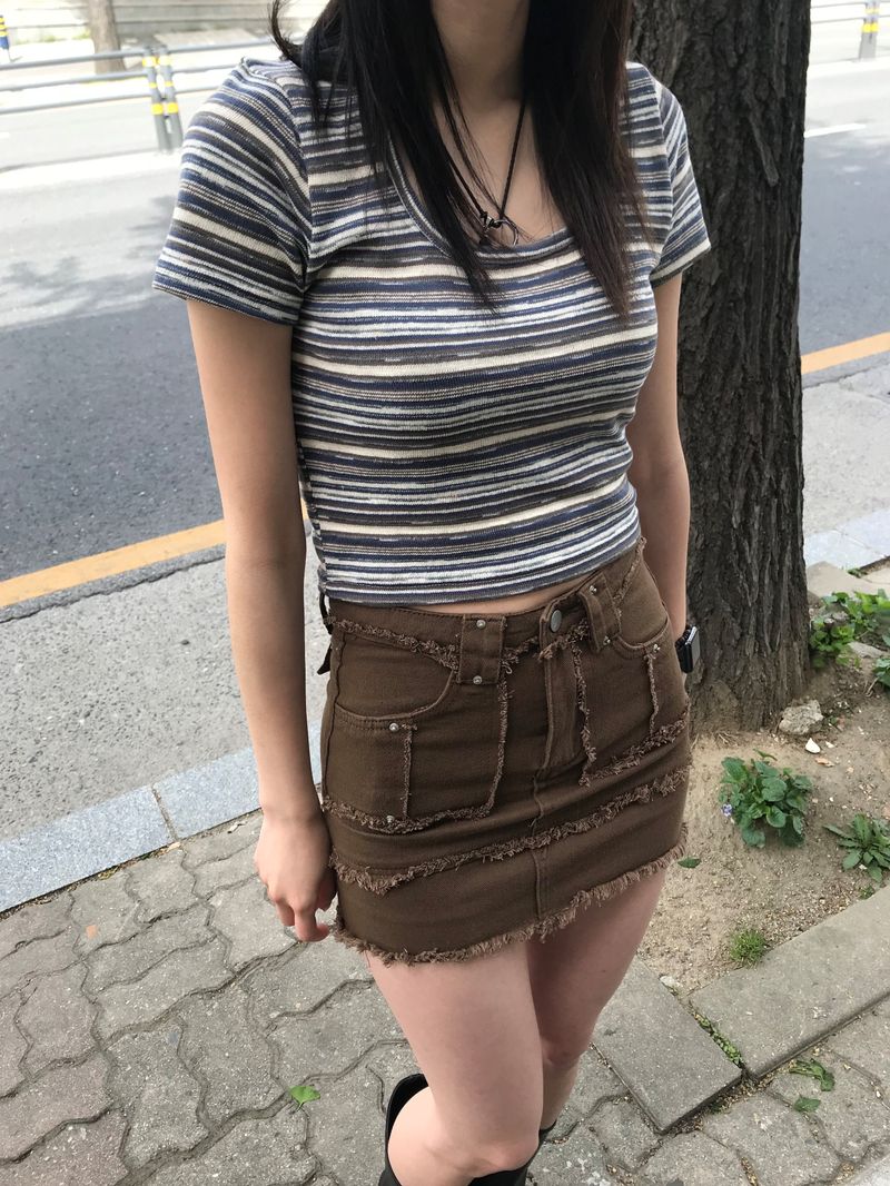 Brownie mini skirt