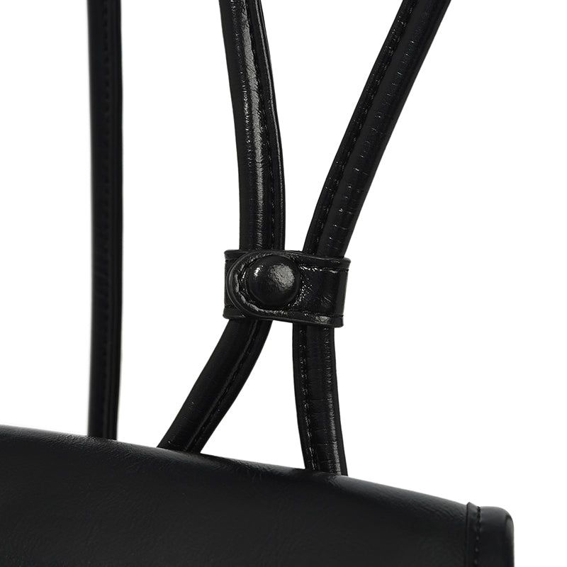 POCKET SIGNATURE BACKPACK [BLACK]