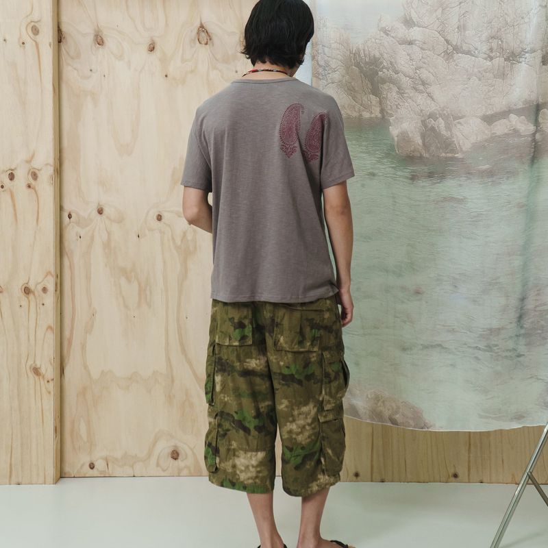 ボテハーフTシャツ / マッドグレー