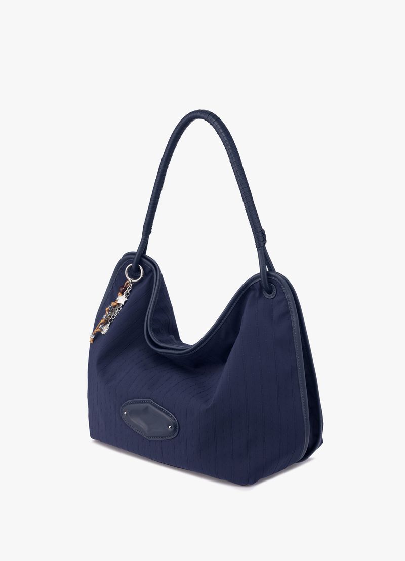 STRIPE EMBO SHOULDER