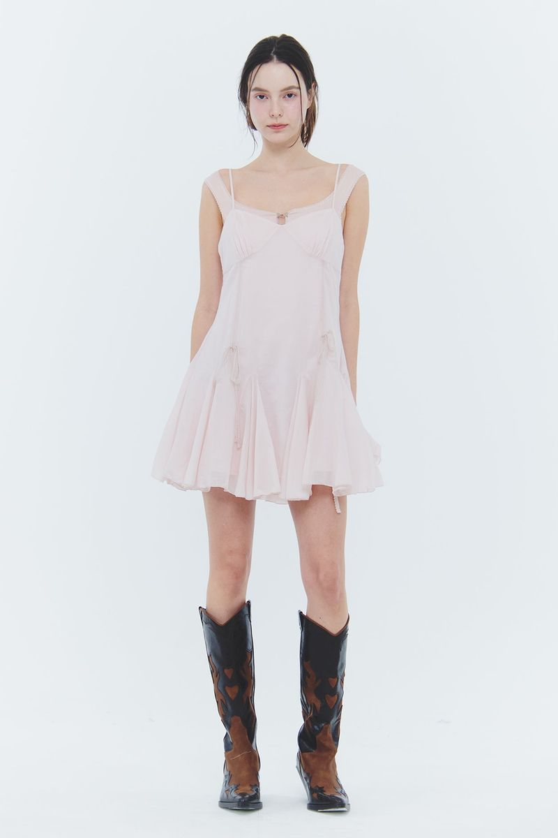 PAIN OR PLEASURE（ペインオアプレジャー）の「ARIEL LACE DRESS pink（Dresses）」
