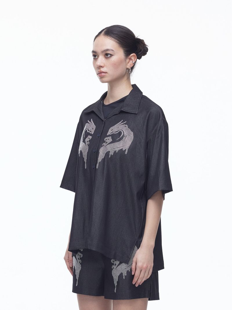 Dragon Hotfix Shirts(BK)