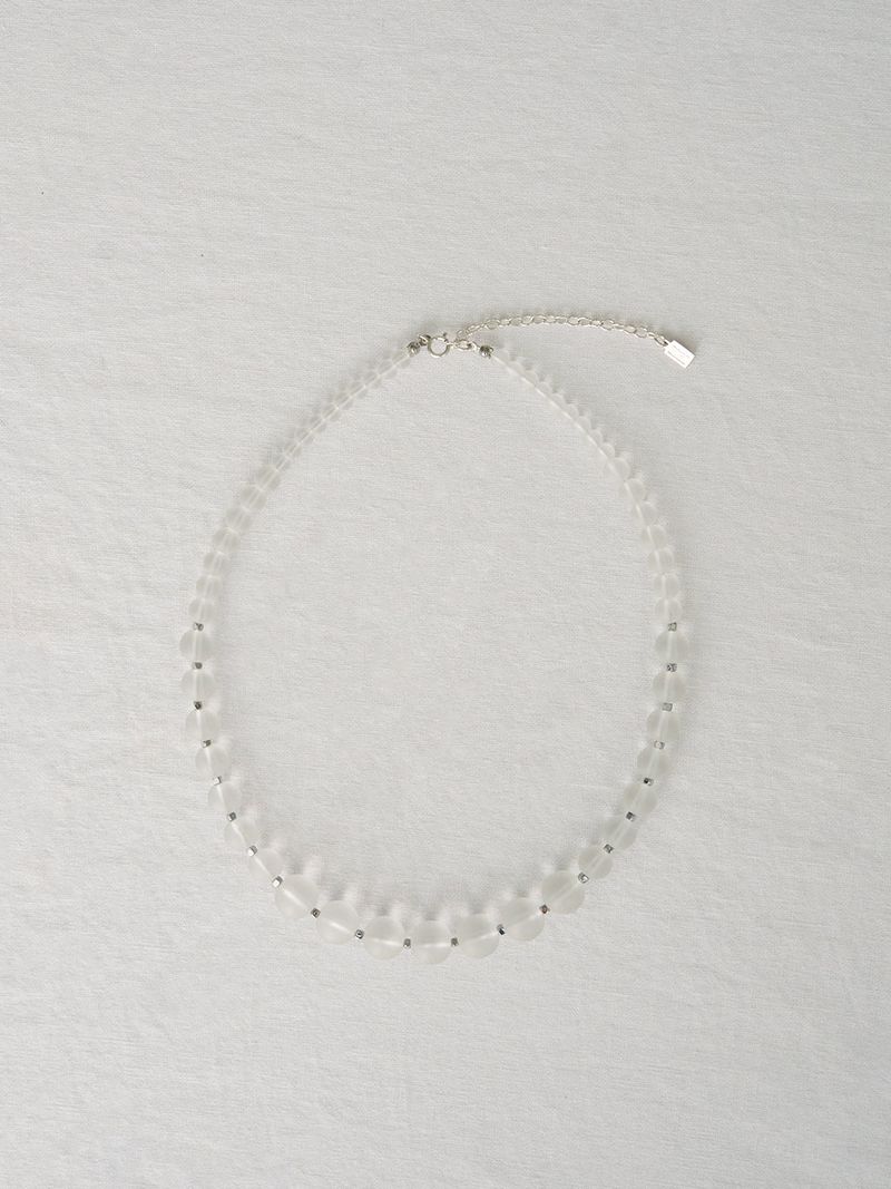 Silver925_Gradation White Quartz_N (2colors)