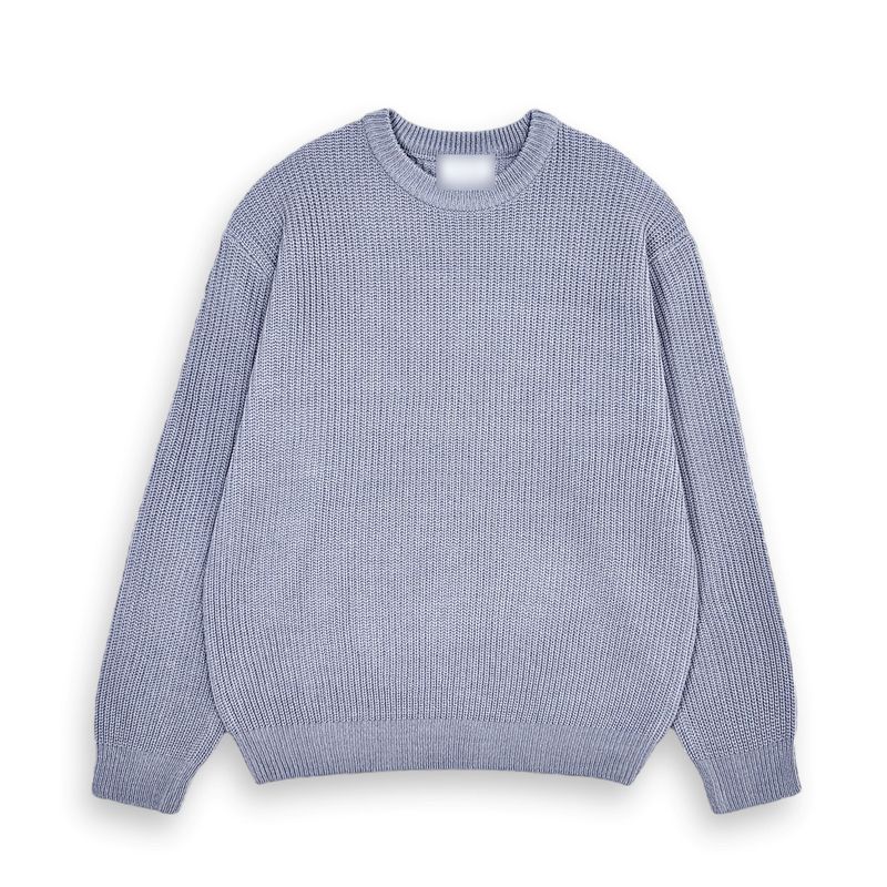 basic hachi round muji Knit 2C