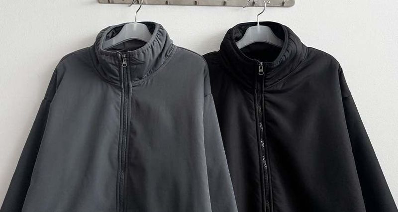 Libby High Neck Zip-Up Jumper