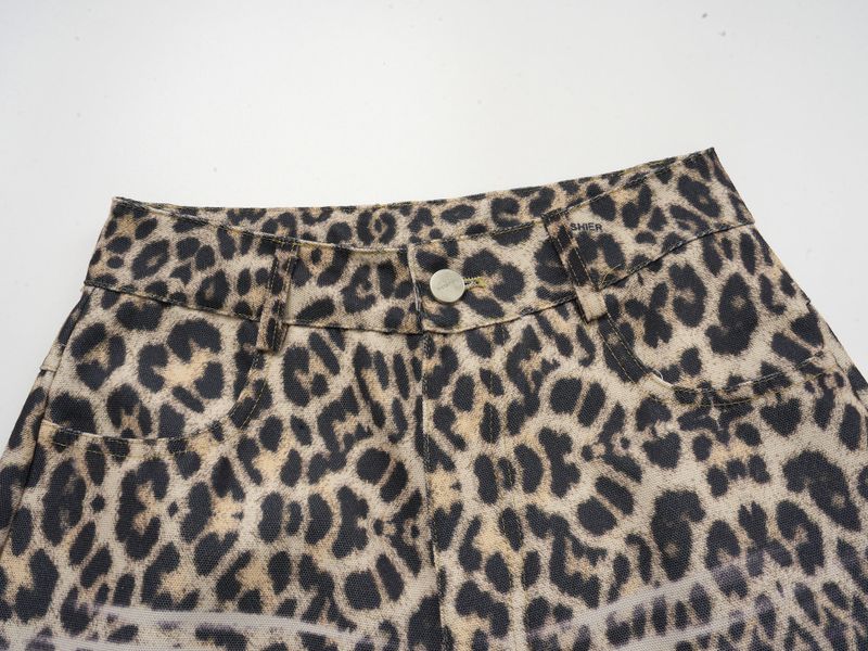 Dally Leopard Wide Pants