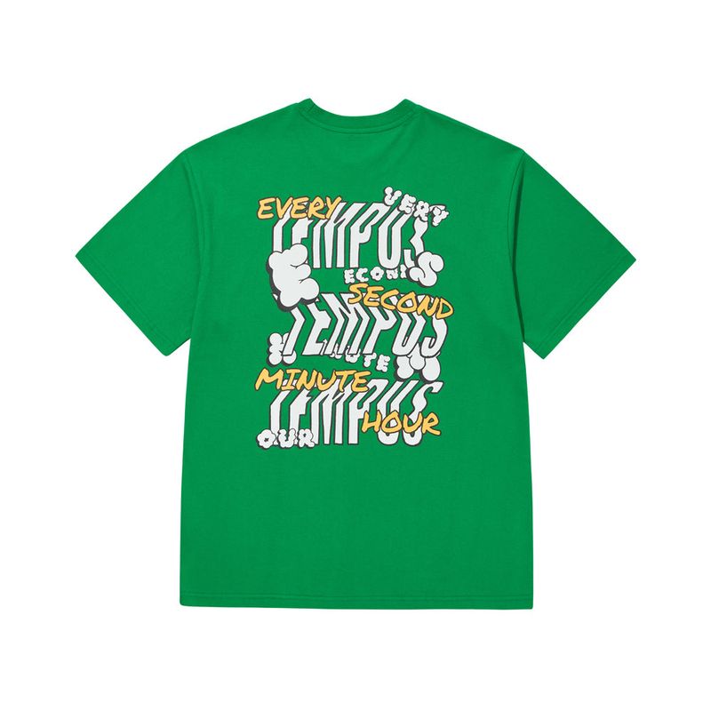 CLOUD GRAPHIC T-SHIRT [GREEN]
