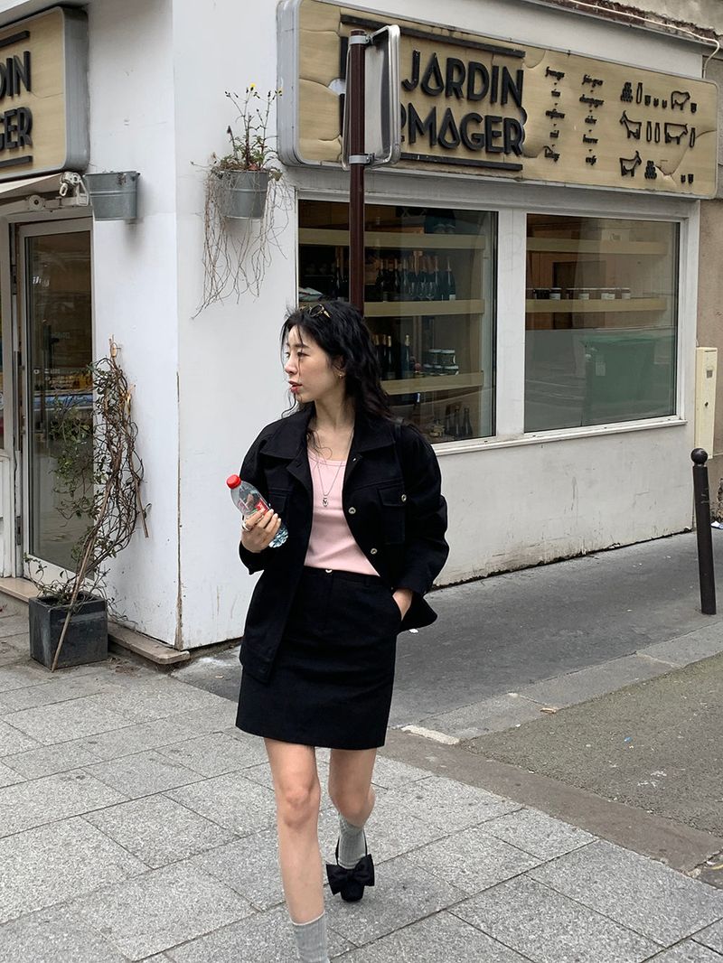 [MADE] Rielo cotton mini skirt