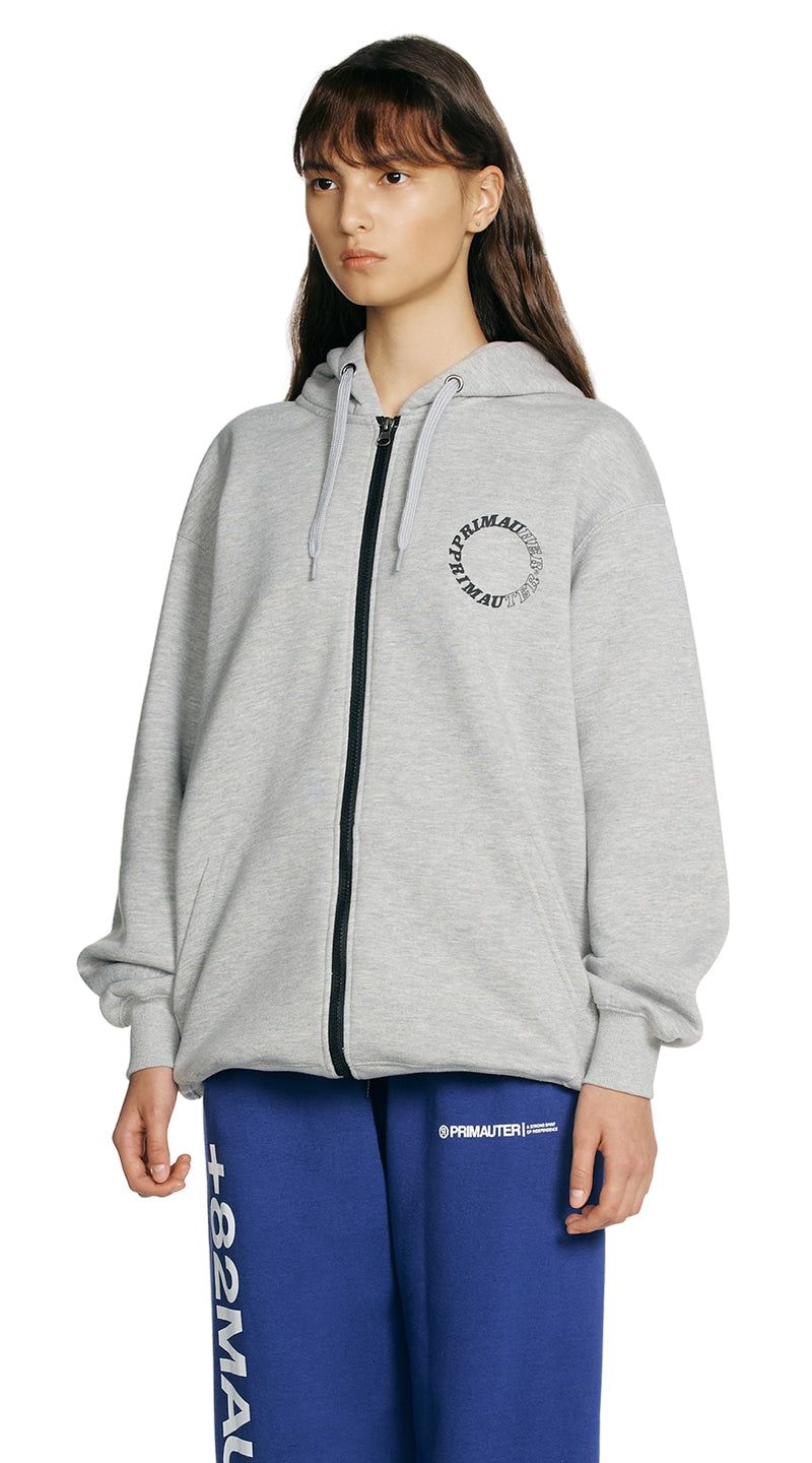 Round Hurter Crewneck Hooded Zip-Up