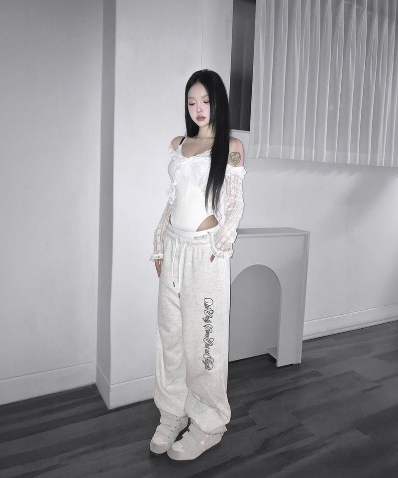 lace bodysuit (4colors)