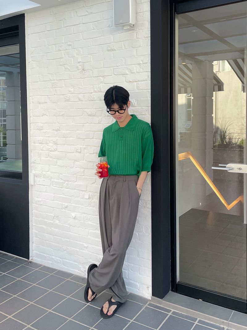 Berlin tension semi-wide slacks