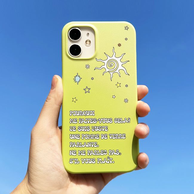 ボンジュールスマホケース