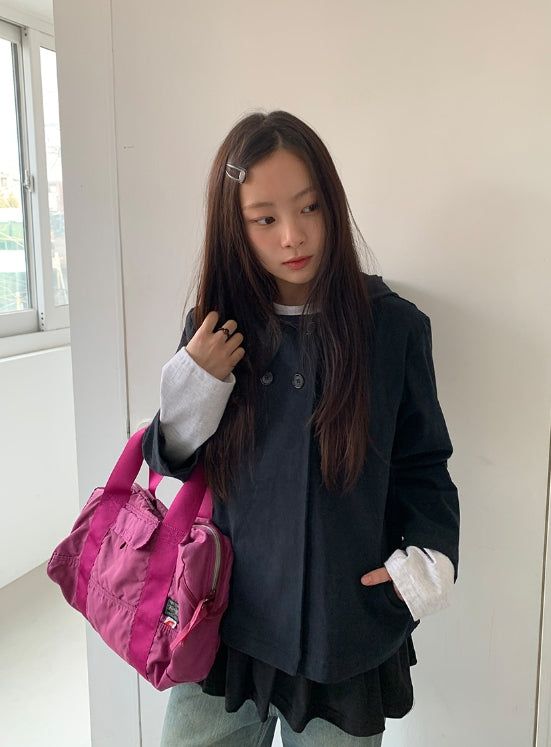 Handicue Hood Double Short Jacket