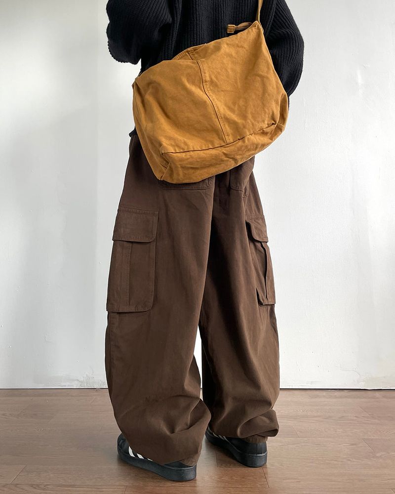 Hype Cargo Cotton Pants 3C