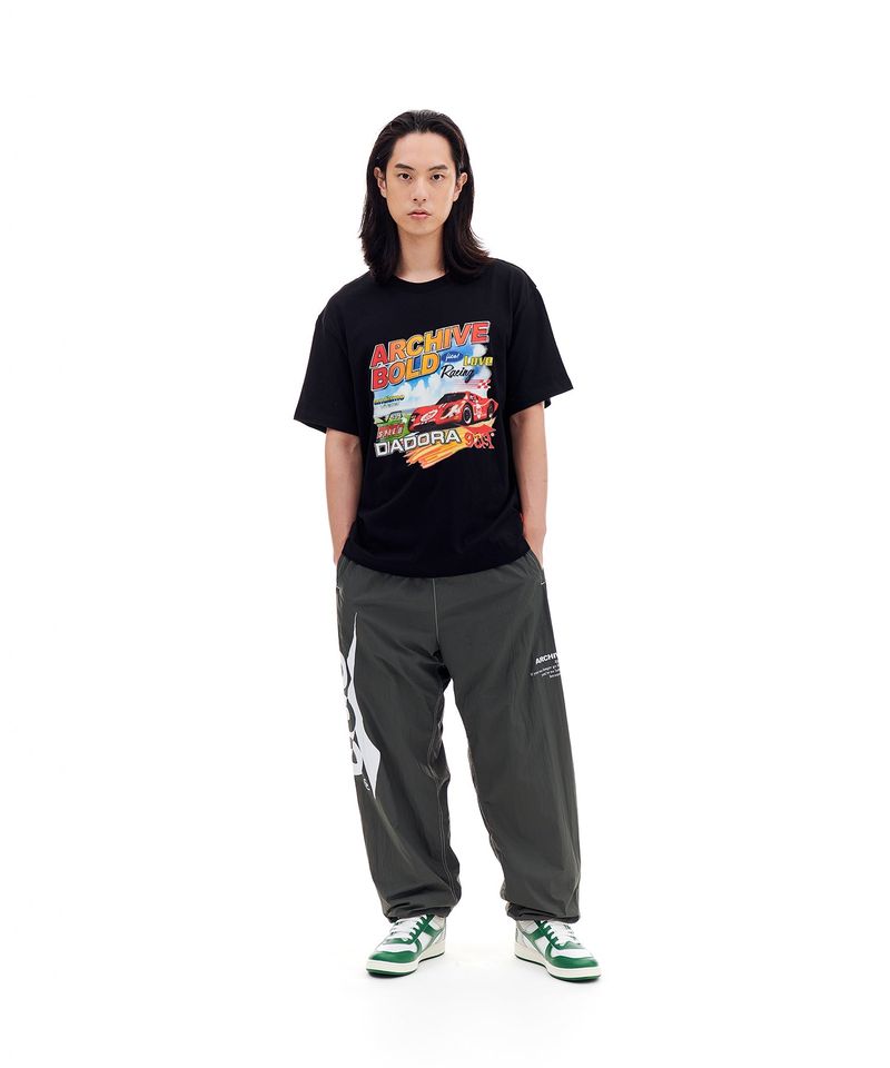 [Archive Bold X Diadora] SYMBOL LOGO NYLON PANTS (GRAY)