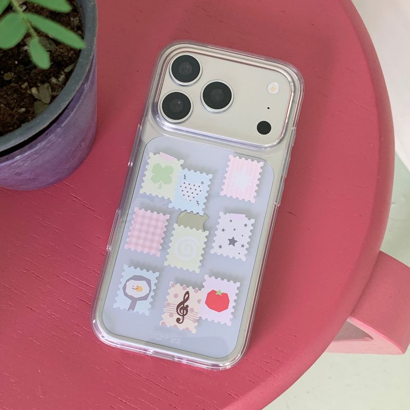 stamp collection jell hard case