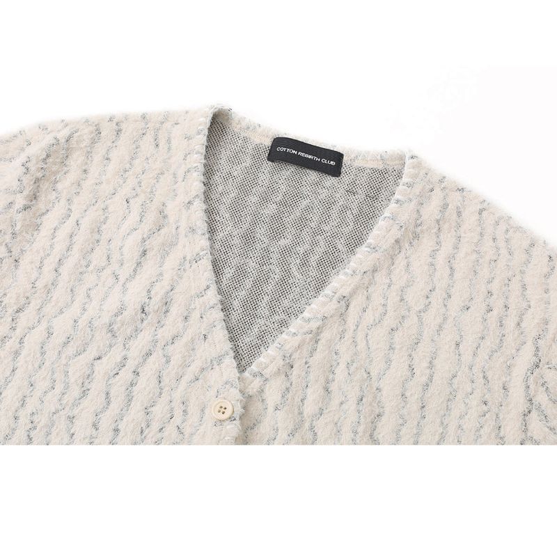 Vegan Alpaca Cardigan (Ivory)