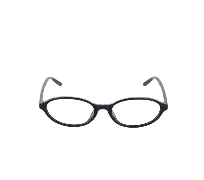Nerd Heart Round Horn-Rimmed Glasses