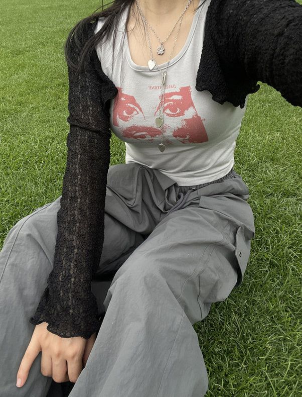 Soft Two Eye Printed T-shirt