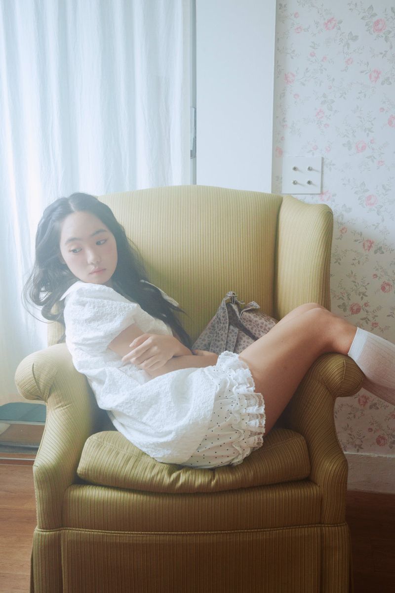 MOGU DOT LACE SHORTS 