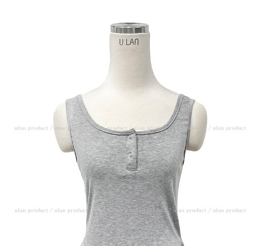 Tian snap layered wrap sleeveless