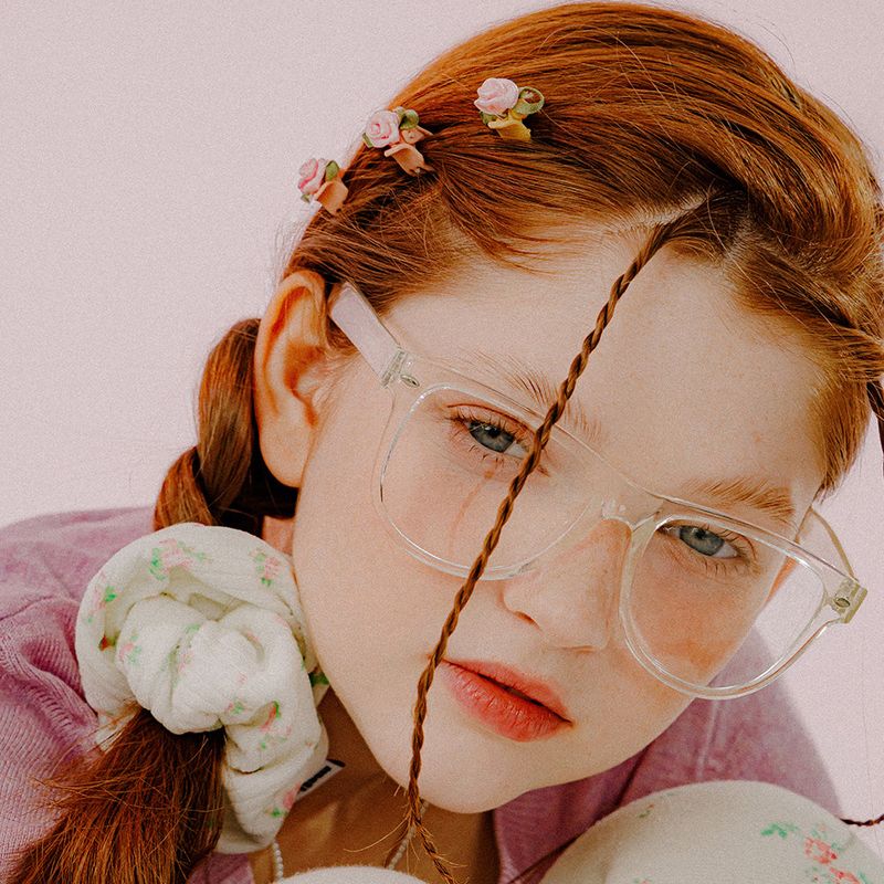 ROSE SOFT SCRUNCHIE (IVORY)