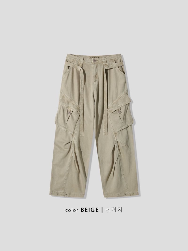 Layer Strap Cargo Pants